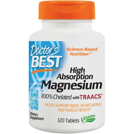 High Absorption Magnesium, 100mg - 120 tablets