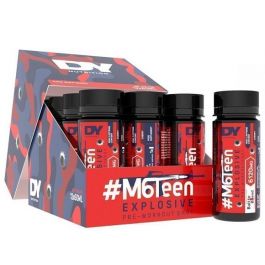 #M6Teen Explosive Pre-Workout Shot, Peach - 12 x 60ml.