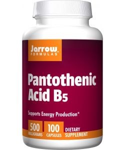 Pantothenic Acid B5, 500mg - 100 caps