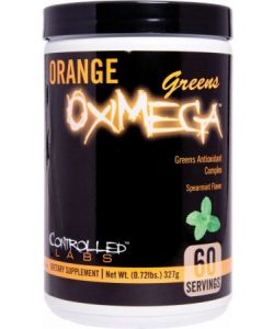 Orange OxiMega Greens, Spearmint Flavor - 327g