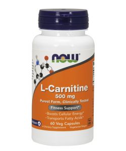 L-Carnitine, 500mg - 60 vcaps