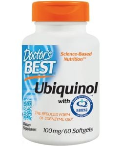 Ubiquinol with Kaneka QH, 100mg - 60 softgels