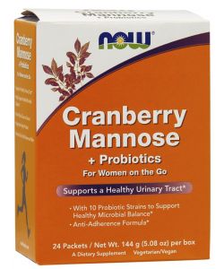 Cranberry Mannose + Probiotics - 24 packets