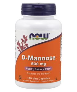 D-Mannose, 500mg - 120 vcaps