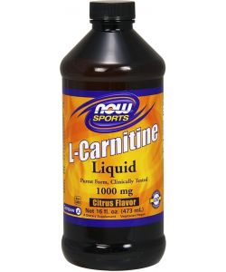 L-Carnitine Liquid, 1000mg Citrus Flavor - 473 ml.