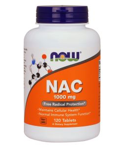 NAC, 1000mg - 120 tabs