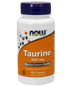 Taurine, 500mg - 100 caps