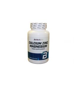 Calcium Zinc Magnesium - 100 tablets