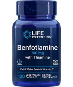 Benfotiamine with Thiamine, 100mg - 120 vcaps