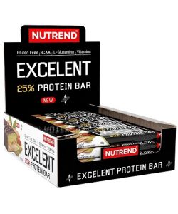 Excelent 25% Protein Bar, Vanilla & Pineapple - 18 bars (85g)