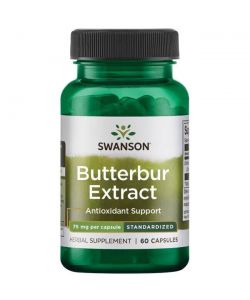 Butterbur Extract, 75mg - 60 caps