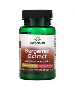 Bergamot Extract, 500mg - 30 vcaps