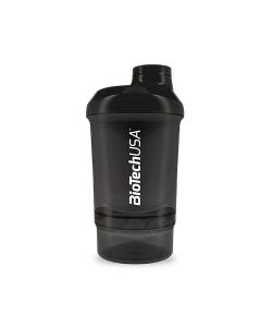 Wave+ Shaker, Black Smoke - 300 ml. (+ 150 ml.)