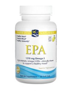 EPA, 1210mg Lemon - 60 softgels