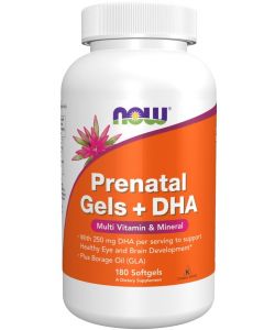 Prenatal Gels + DHA - 180 softgels