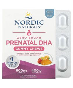 Prenatal DHA Gummy Chews, Strawberry Orange - 27 gummies