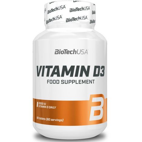 Vitamin D3, 50mcg - 120 tablets