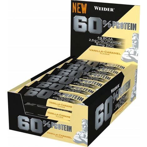 60% Protein Bar, Salted Peanut-Caramel - 24 bars