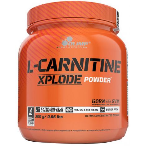 L-Carnitine Xplode Powder, Orange - 300g