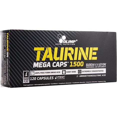 Taurine Mega Caps - 120 caps