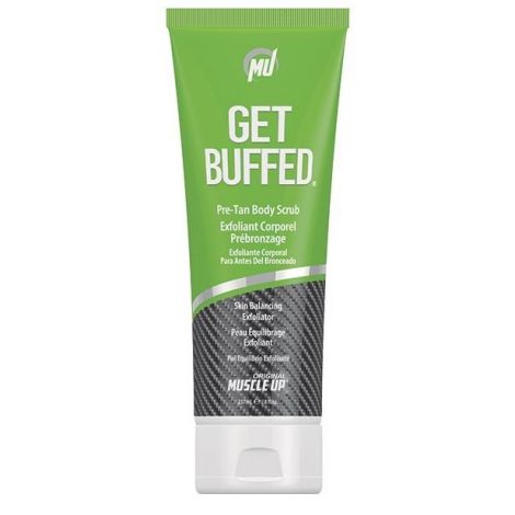 Get Buffed, Pre-Tan Body Scrub and Skin Balancing Exfoliator - 237 ml.