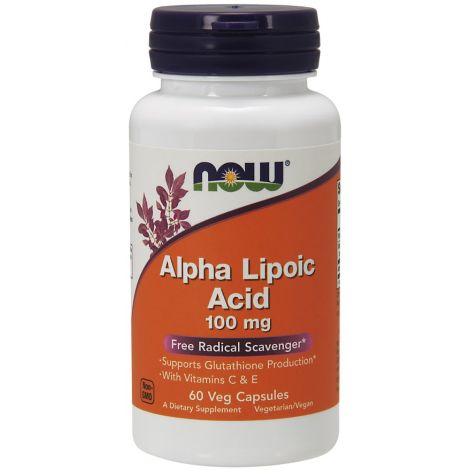 Alpha Lipoic Acid with Vitamins C & E,  100mg - 60 vcaps