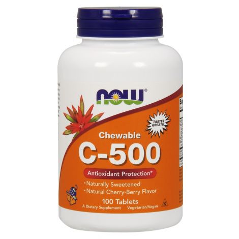 Vitamin C-500 Chewable, Cherry-Berry - 100 tabs