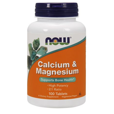 Calcium & Magnesium - 100 tablets