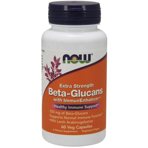 Beta-Glucans with ImmunEnhancer, Extra Strength - 60 vcaps