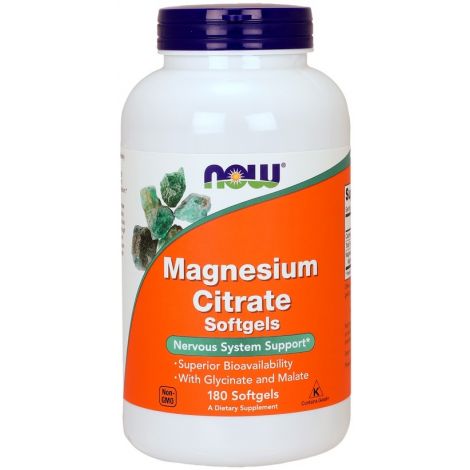 Magnesium Citrate Softgels - 180 softgels