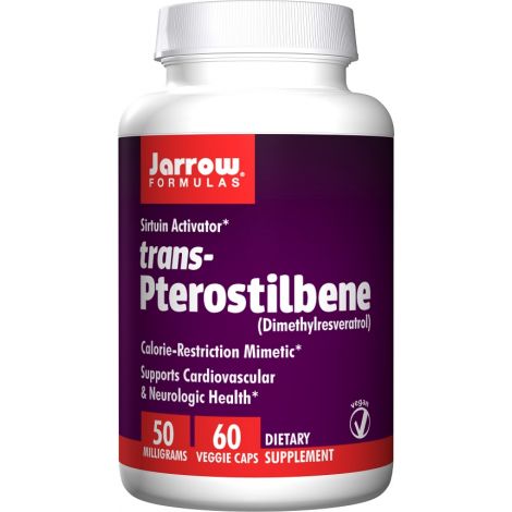 trans-Pterostilbene, 50mg - 60 vcaps