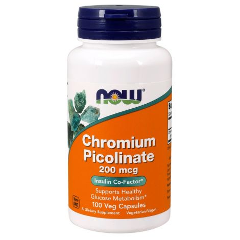 Chromium Picolinate, 200mcg - 100 vcaps