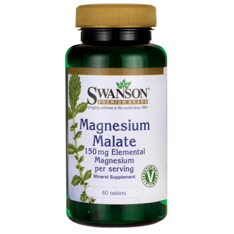 Magnesium Malate, 150mg Elemental Magnesium - 60 tabs