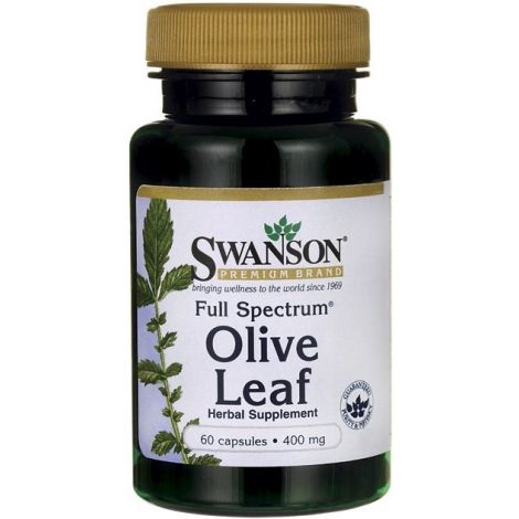 Full Spectrum Olive Leaf, 400mg - 60 caps
