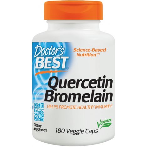 Quercetin Bromelain - 180 vcaps