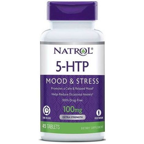 5-HTP Time Release, 100mg - 45 tabs