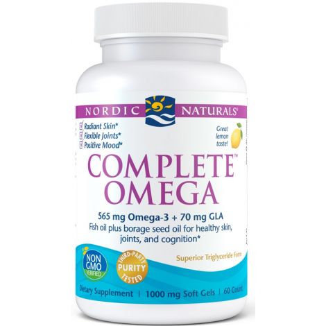 Complete Omega, 565mg Lemon - 60 softgels