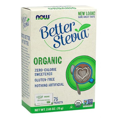 Better Stevia Packets, Organic - 75 packets