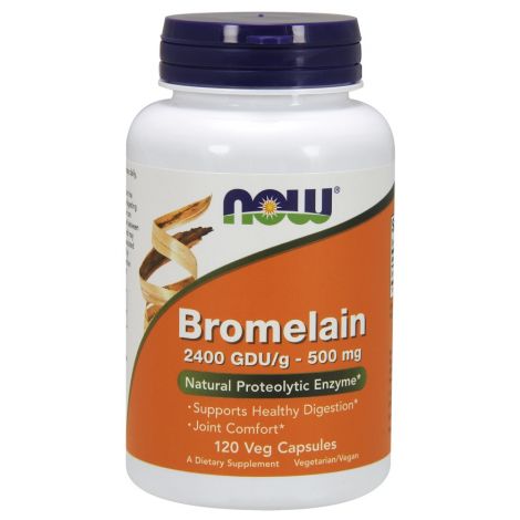 Bromelain, 500mg - 120 vcaps