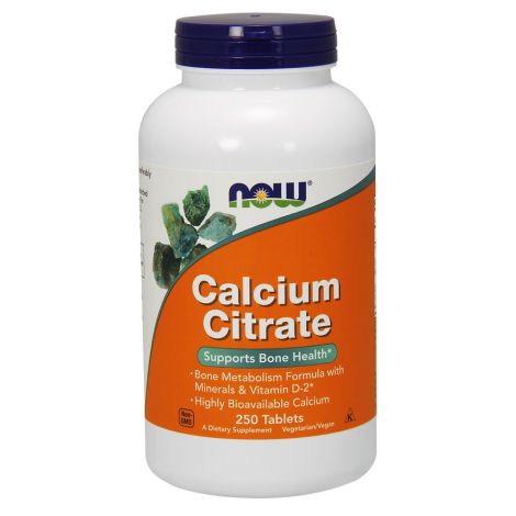 Calcium Citrate with Minerals & Vitamin D-2 - 250 tabs