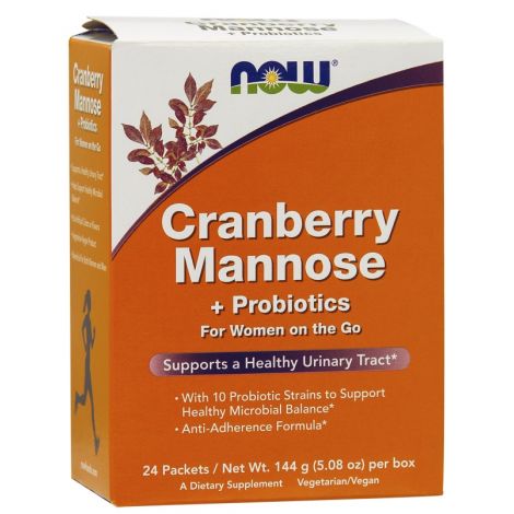 Cranberry Mannose + Probiotics - 24 packets