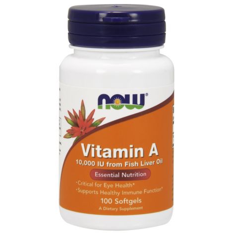 Vitamin A, 10 000 IU - 100 softgels