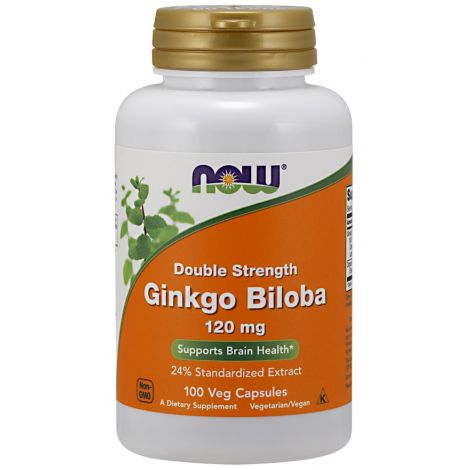 Ginkgo Biloba Double Strength, 120mg - 100 vcaps