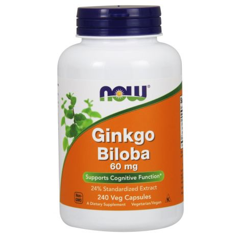 Ginkgo Biloba, 60mg - 240 vcaps