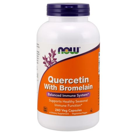 Quercetin with Bromelain - 240 vcaps