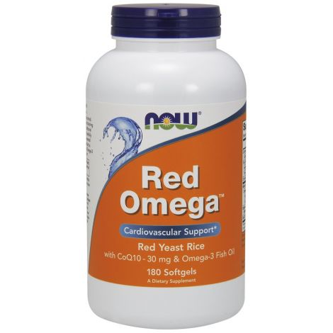 Red Omega (Red Yeast Rice) - 180 softgels
