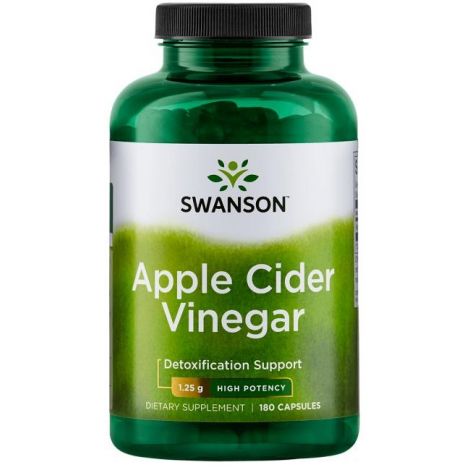 Apple Cider Vinegar, 1250mg High Potency - 180 caps