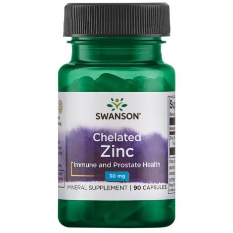 Chelated Zinc, 30mg - 90 caps