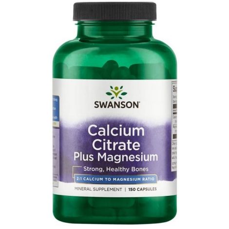 Calcium Citrate Plus Magnesium - 150 caps