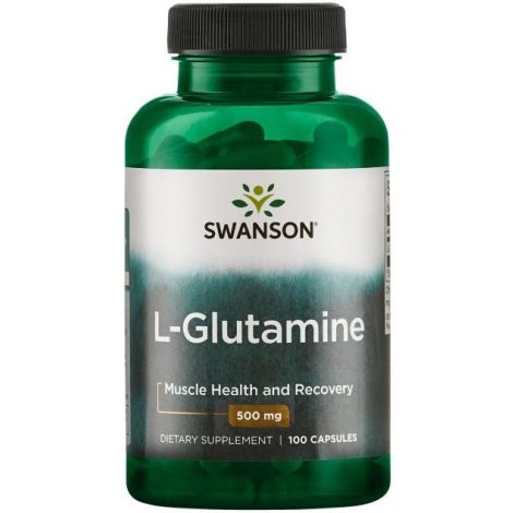 L-Glutamine, 500mg - 100 caps